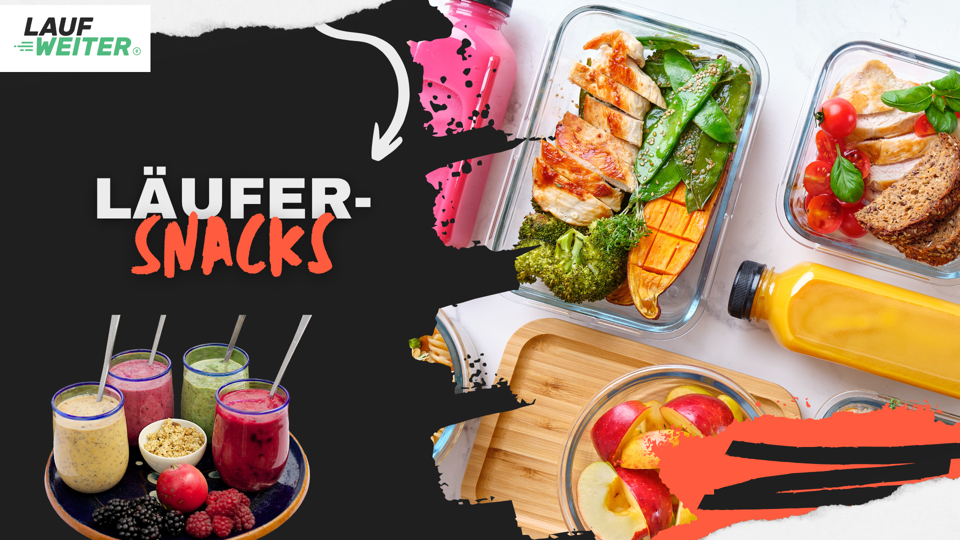 Blog Bild: Die besten Snacks vor und nach dem Lauf