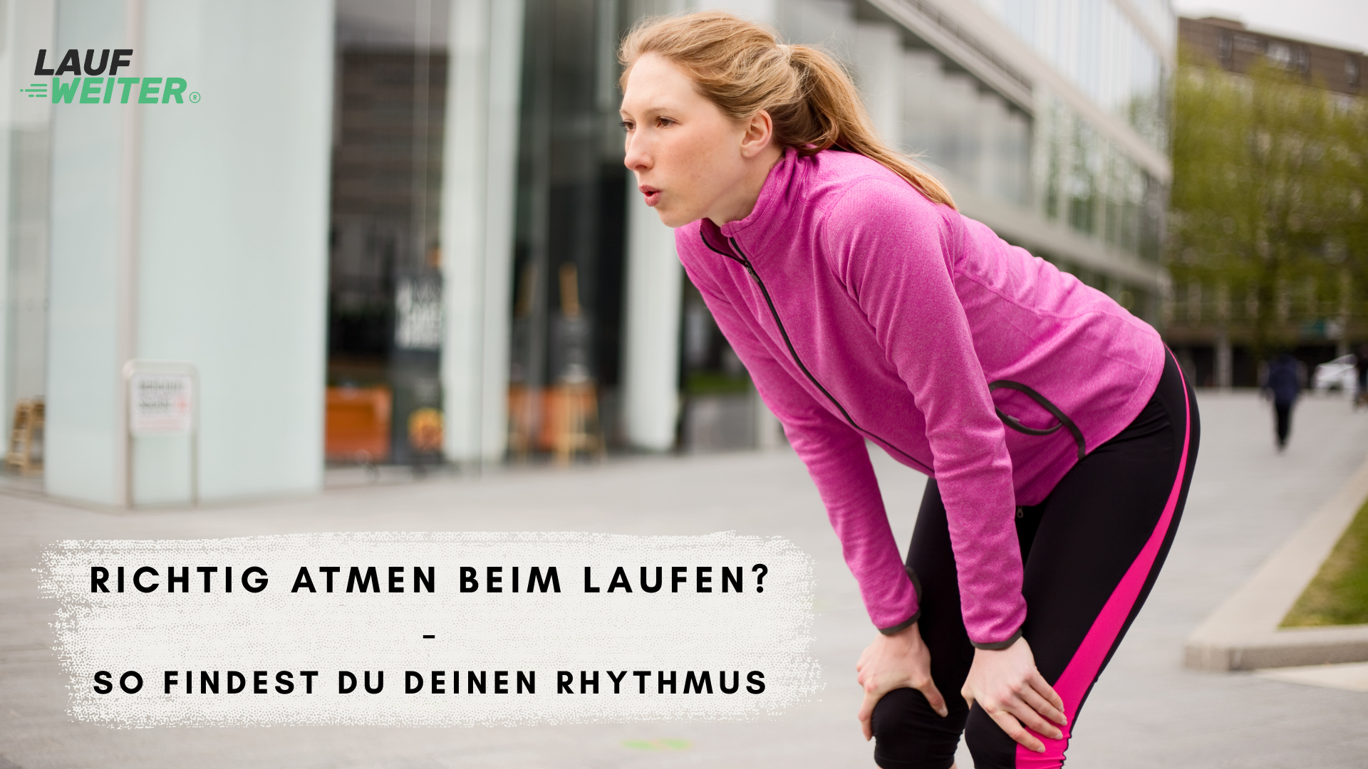 Blog Bild: Richtig atmen beim Laufen? - So findest du deinen Rhythmus