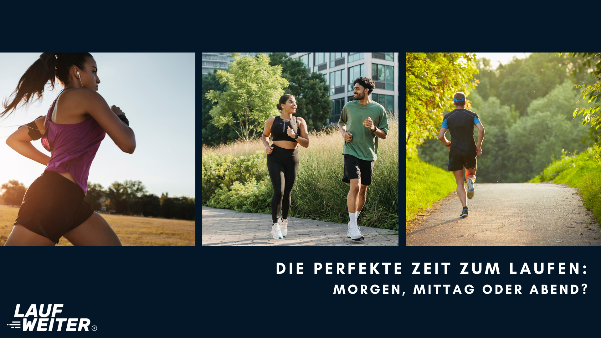 Blog Bild: So findest du deine perfekte Laufzeit: Morgen, Mittag oder Abend?