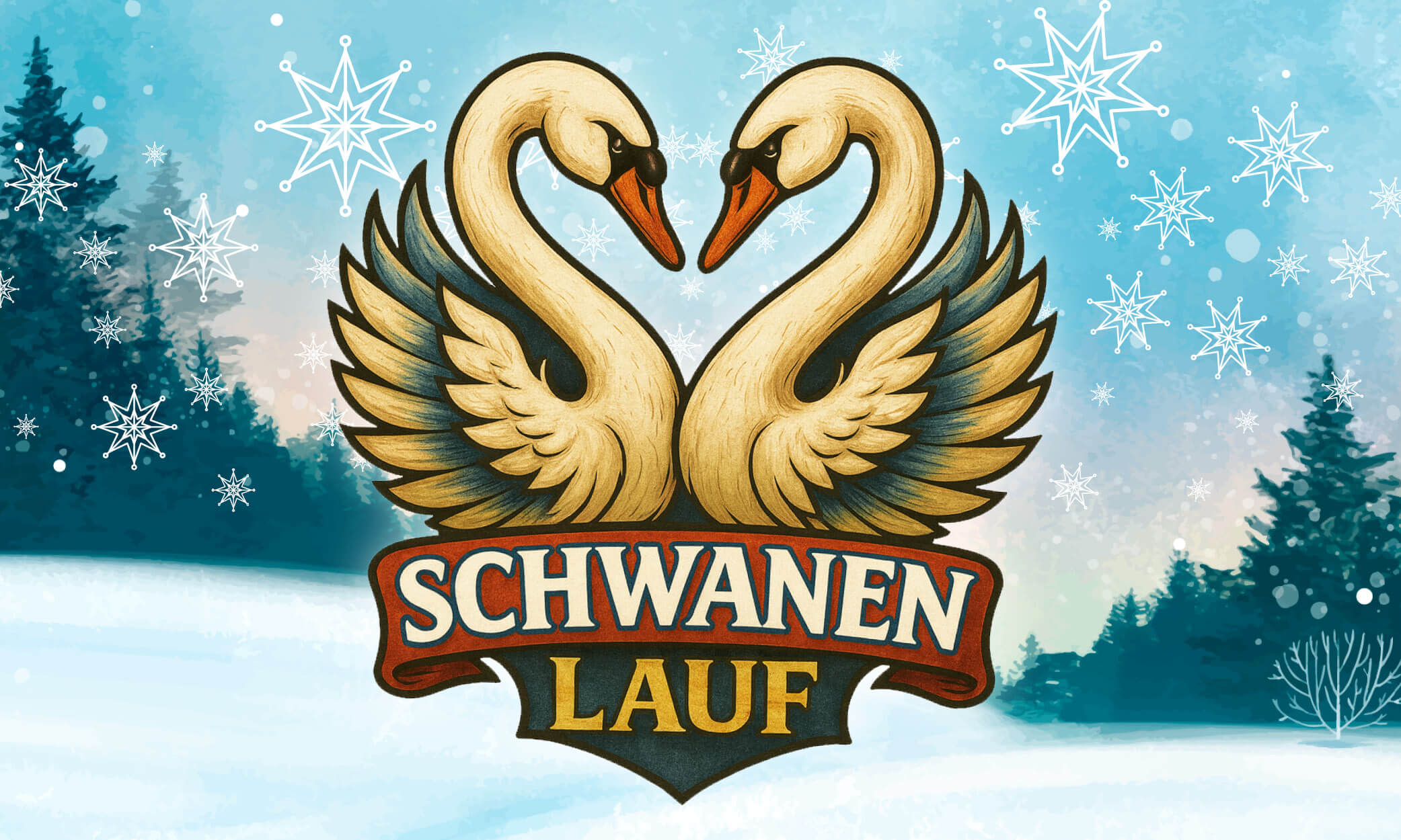 Schwanen Lauf