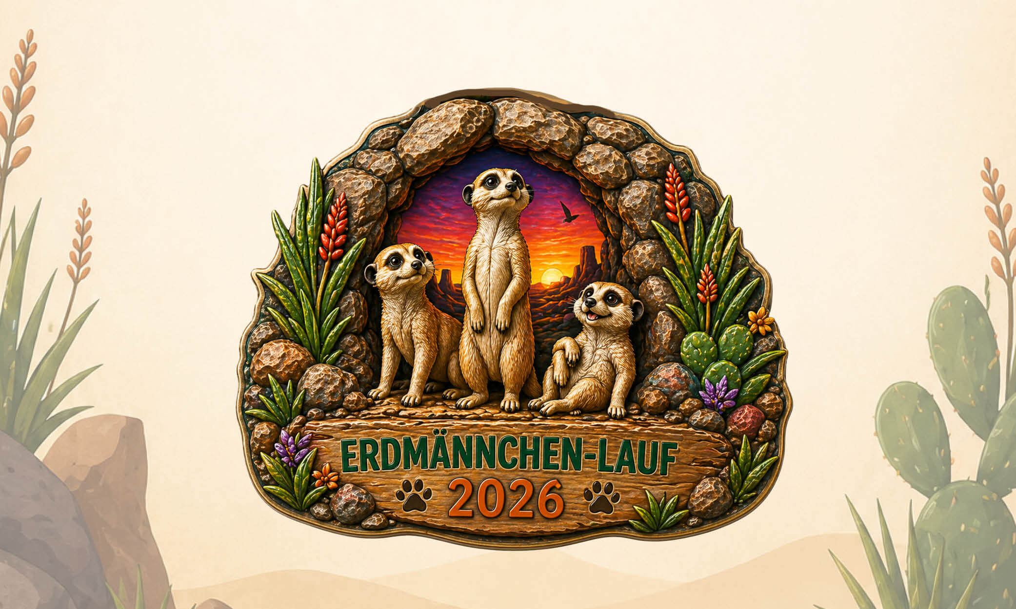 Erdm&auml;nnchen Lauf