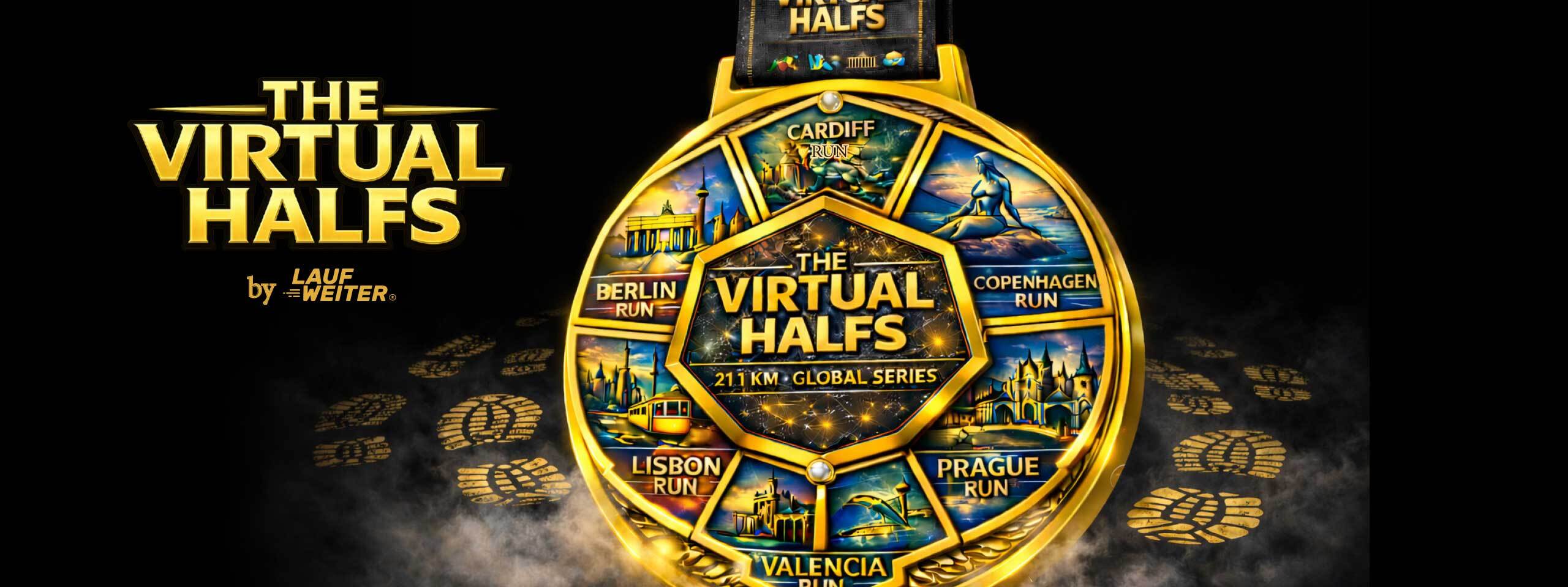 LAUF WEITER Virtual Halfs Banner