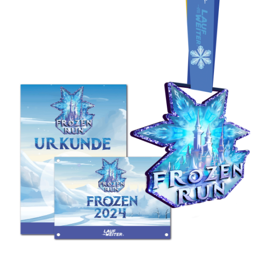 LAUF WEITER Frozen Run Medaille