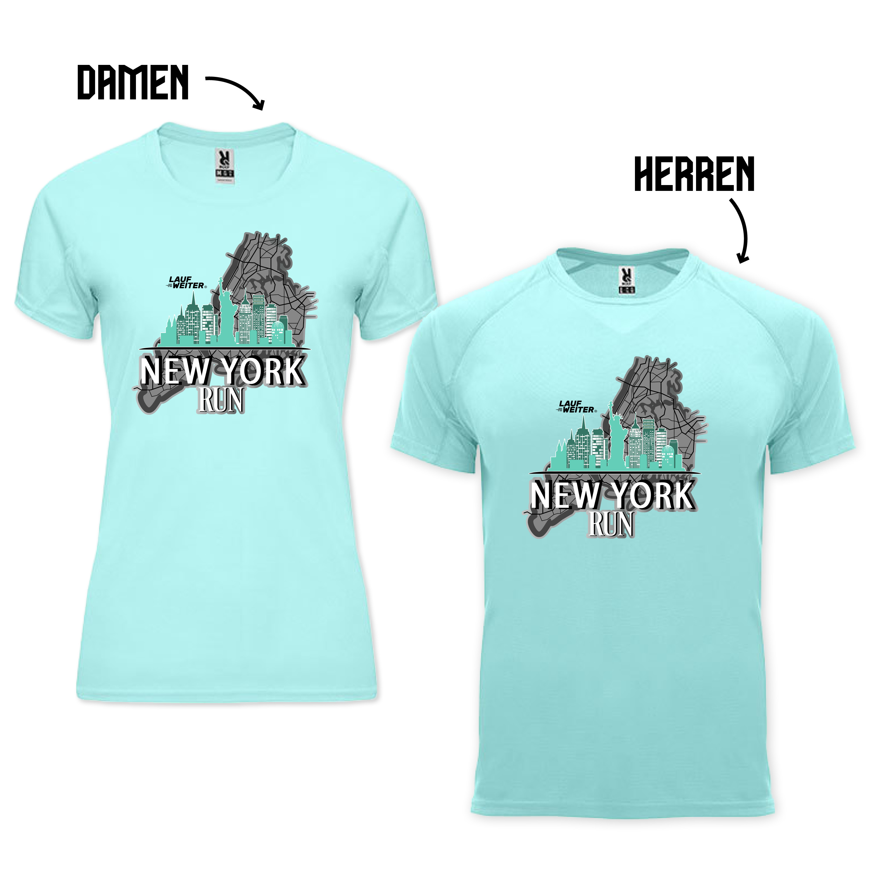 LAUF WEITER New York Run T-Shirts