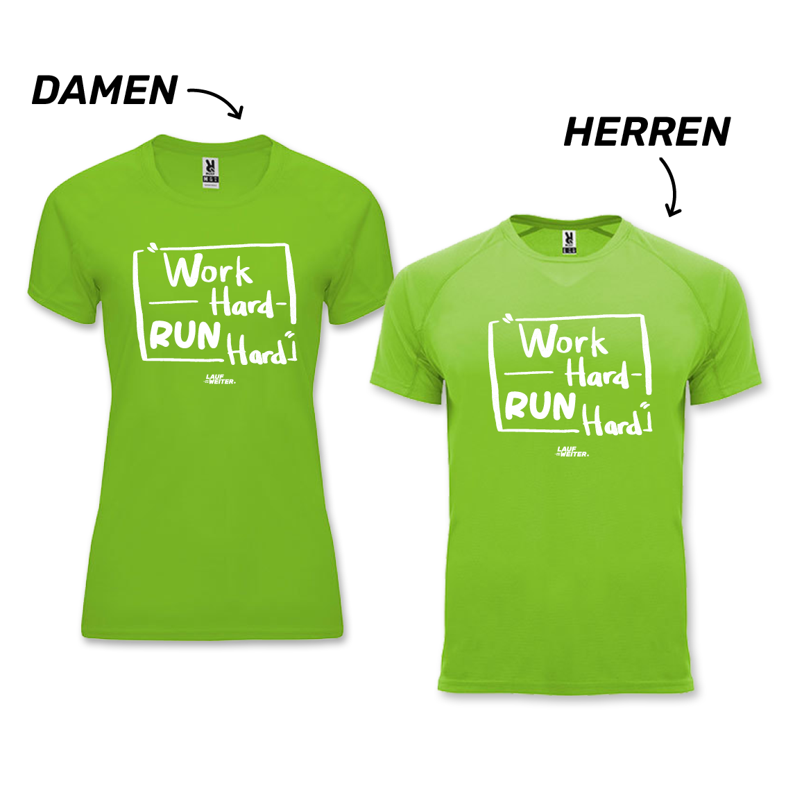 LAUF WEITER Work-Life-Balance-Run T-Shirts