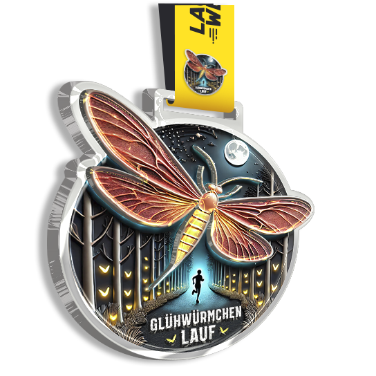 LAUF WEITER Glühwürmchen-Lauf Medaille