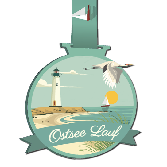 LAUF WEITER Ostsee Lauf Medaille