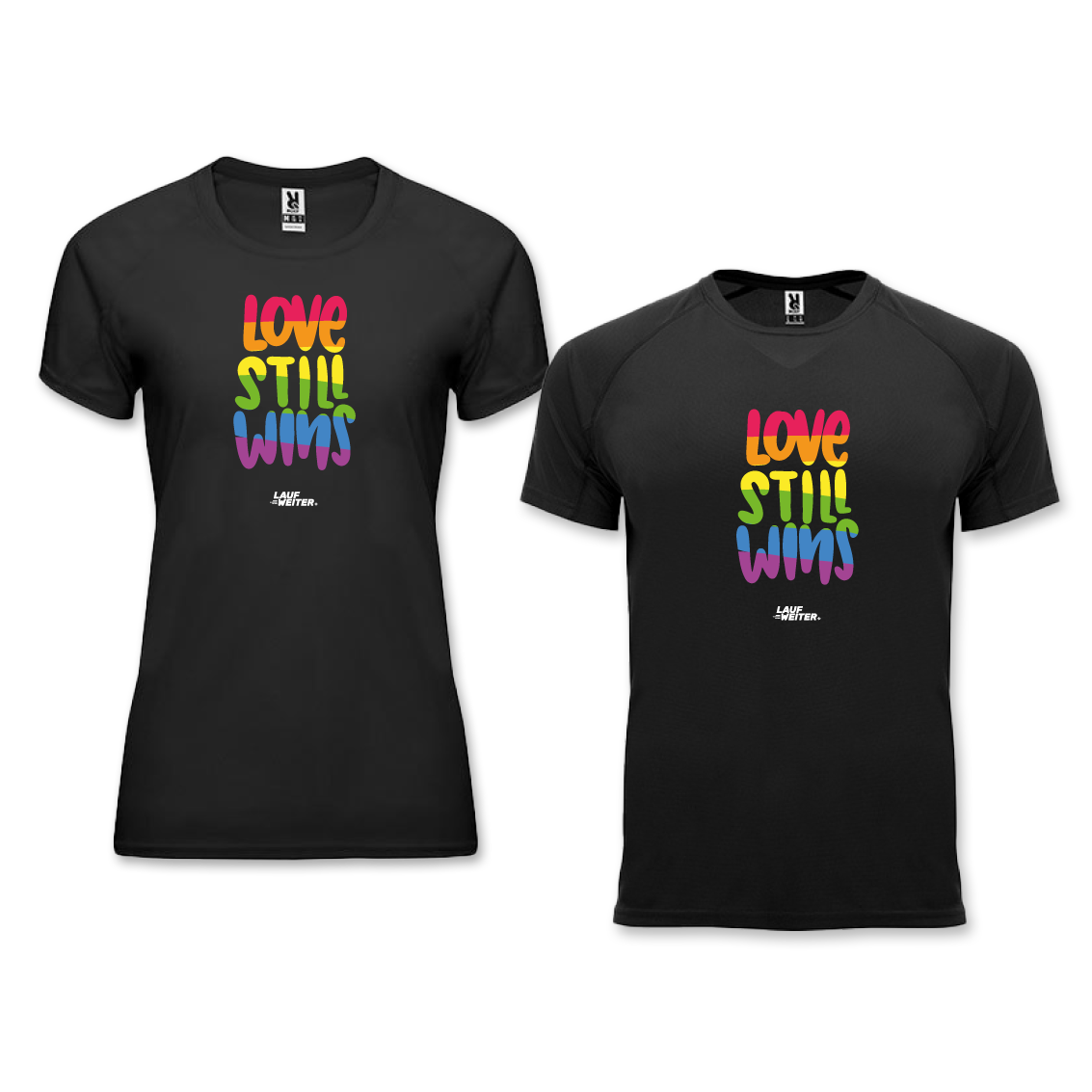 LAUF WEITER Love is Love Run T-Shirts