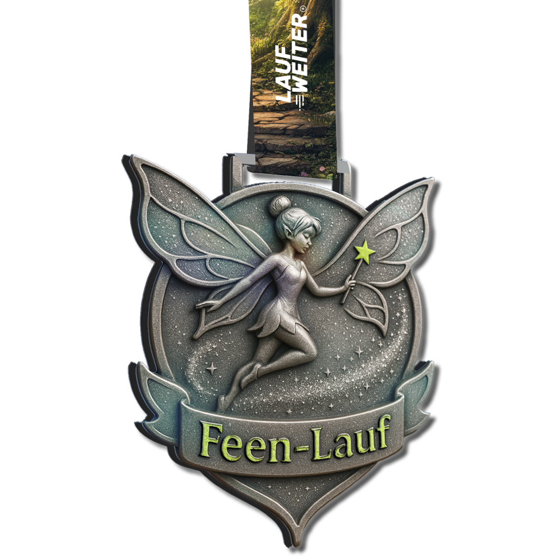 LAUF WEITER Feen-Lauf Medaille