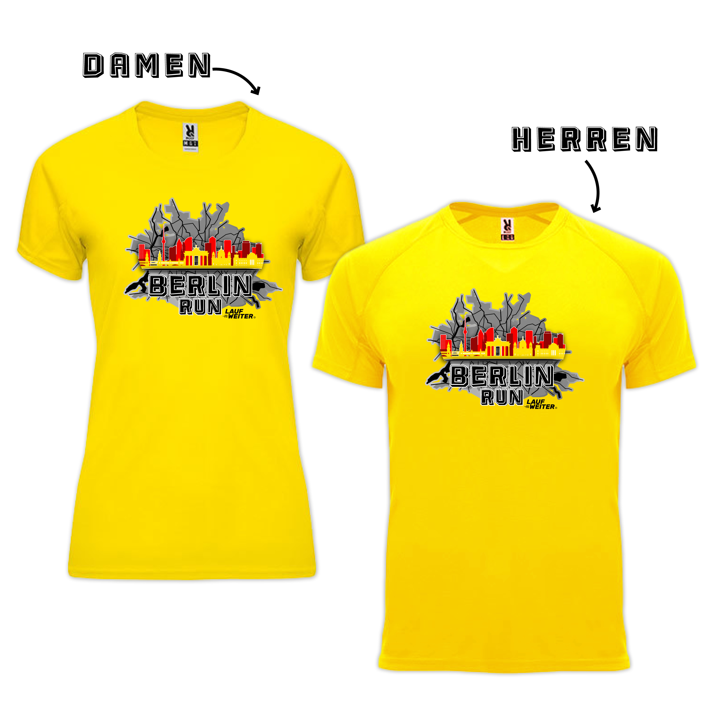 LAUF WEITER Berlin Run T-Shirts