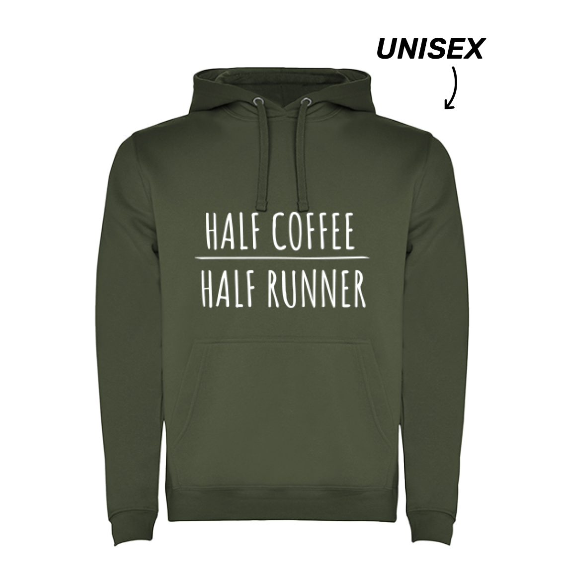 LAUF WEITER Coffee Run Hoodie