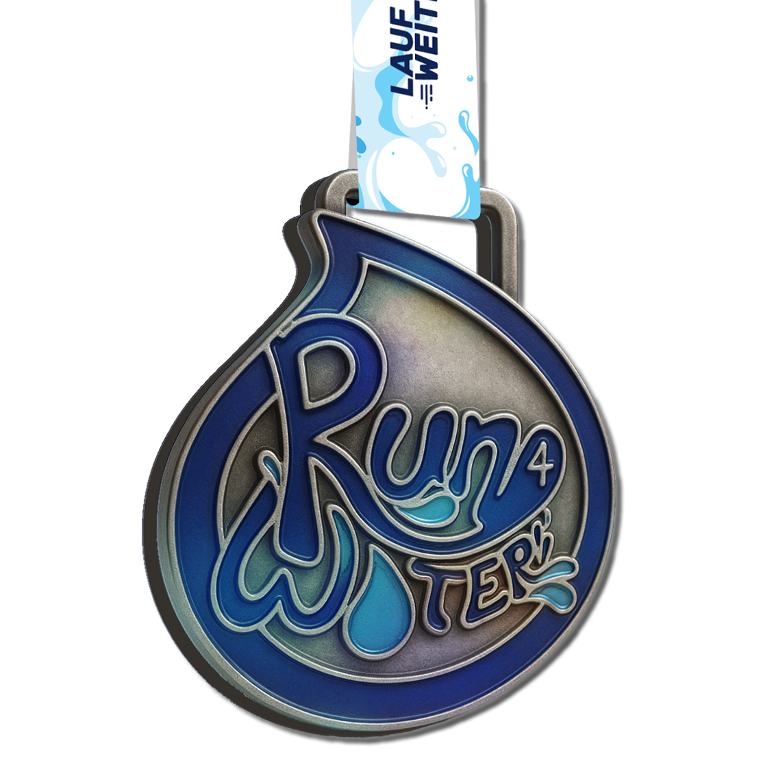 LAUF WEITER Run4WATER Medaille