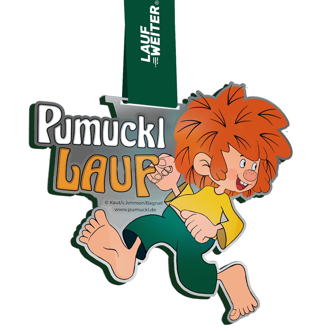 LAUF WEITER Pumuckl Lauf Medaille