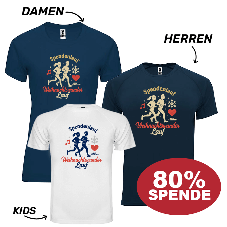 LAUF WEITER Weihnachtswunder Lauf T-Shirts