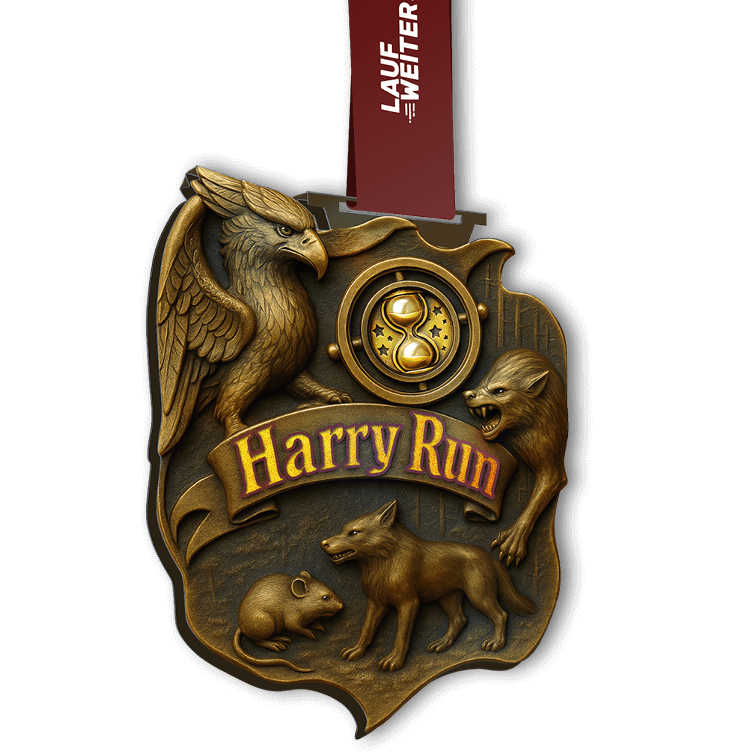 LAUF WEITER Harry Run Medaille
