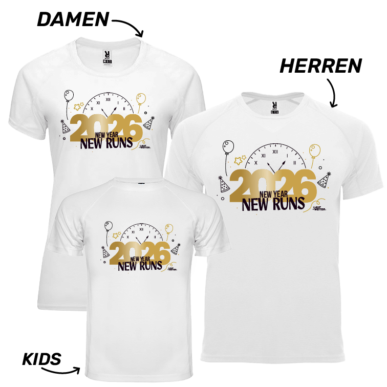 LAUF WEITER Silvester Lauf T-Shirts