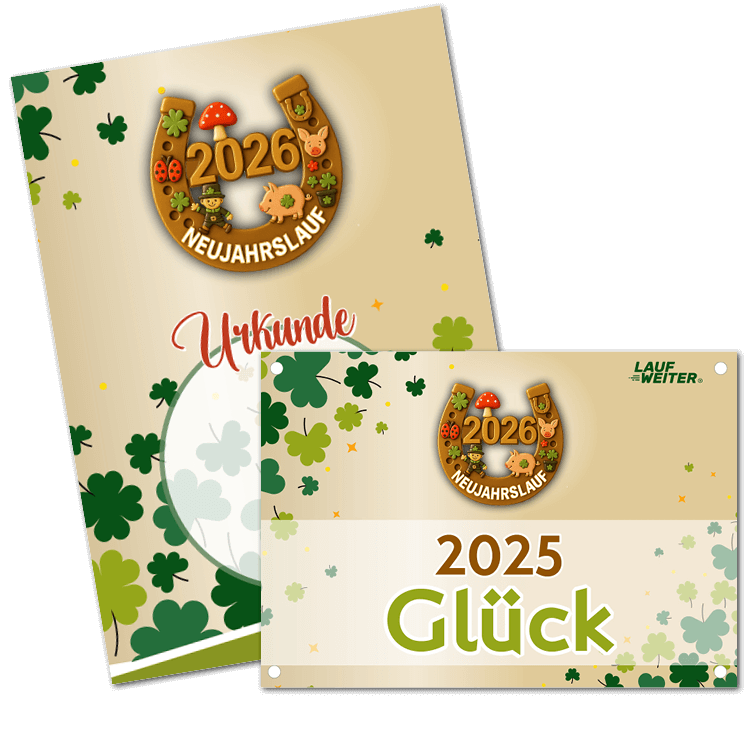 LAUF WEITER Neujahrslauf 2026 Startnummer & Urkunde
