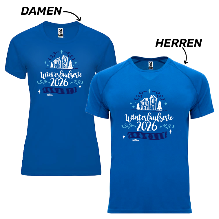 LAUF WEITER Winterlaufserie 2026 T-Shirts