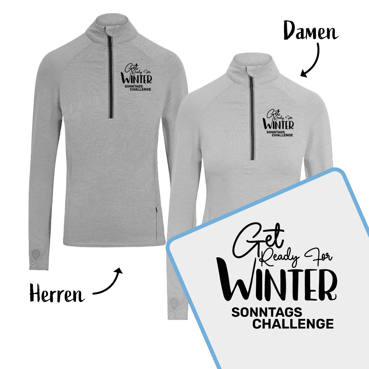 LAUF WEITER 279. Sonntagschallenge T-Shirts