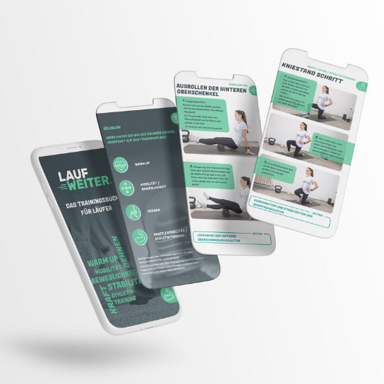 LAUF WEITER 12 Steps Challenge Trainingsbuch