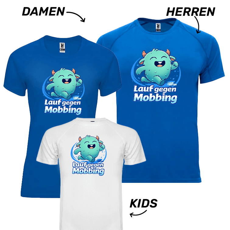 LAUF WEITER Lauf gegen Mobbing T-Shirts