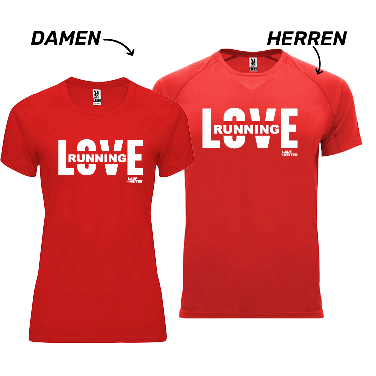 LAUF WEITER Valentinslauf T-Shirts