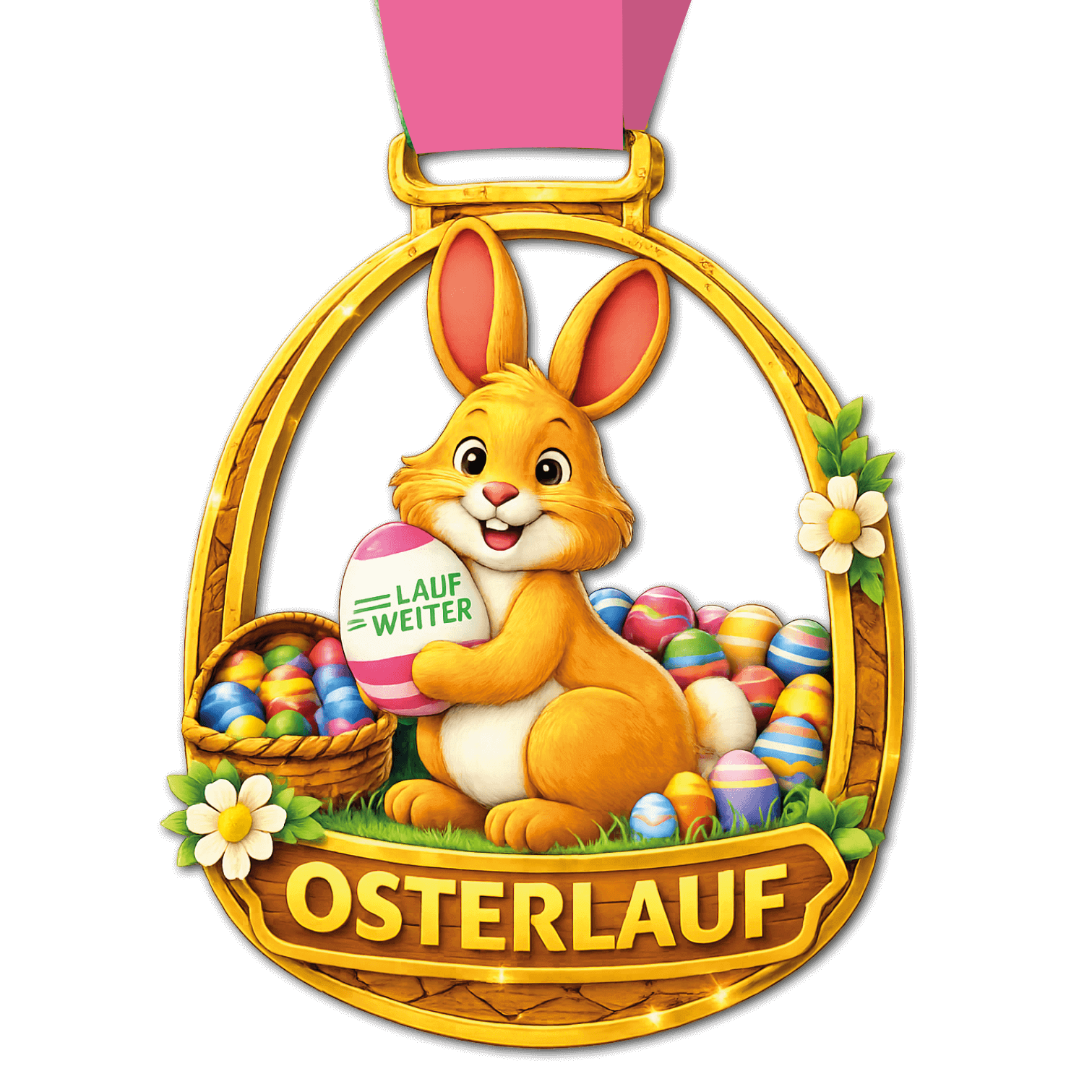 LAUF WEITER Osterlauf 2026 Medaille