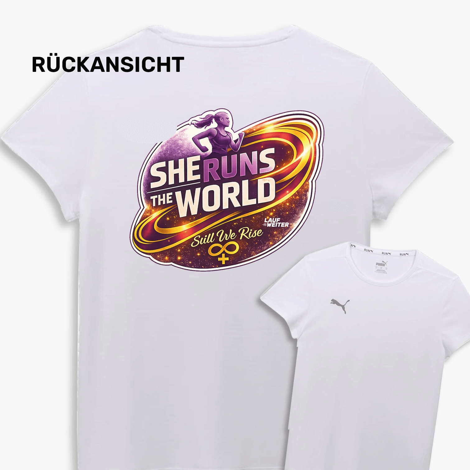 LAUF WEITER Women&rsquo;s Power Run - 8K for Equality Puma T-Shirt