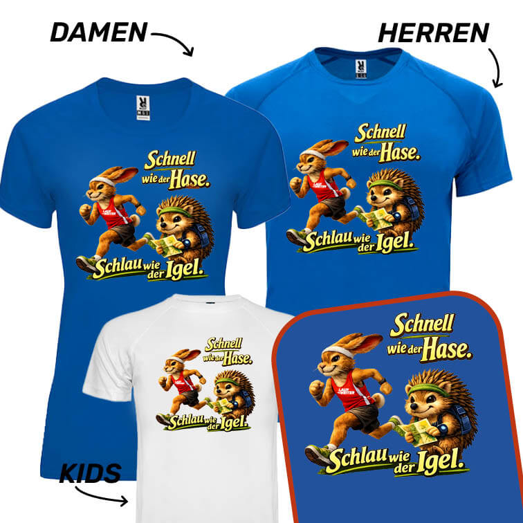 LAUF WEITER Hase und Igel-Lauf T-Shirts