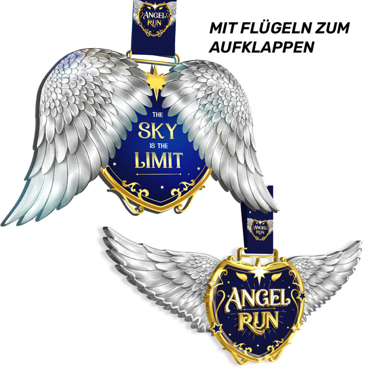 LAUF WEITER Angel Run Medaille