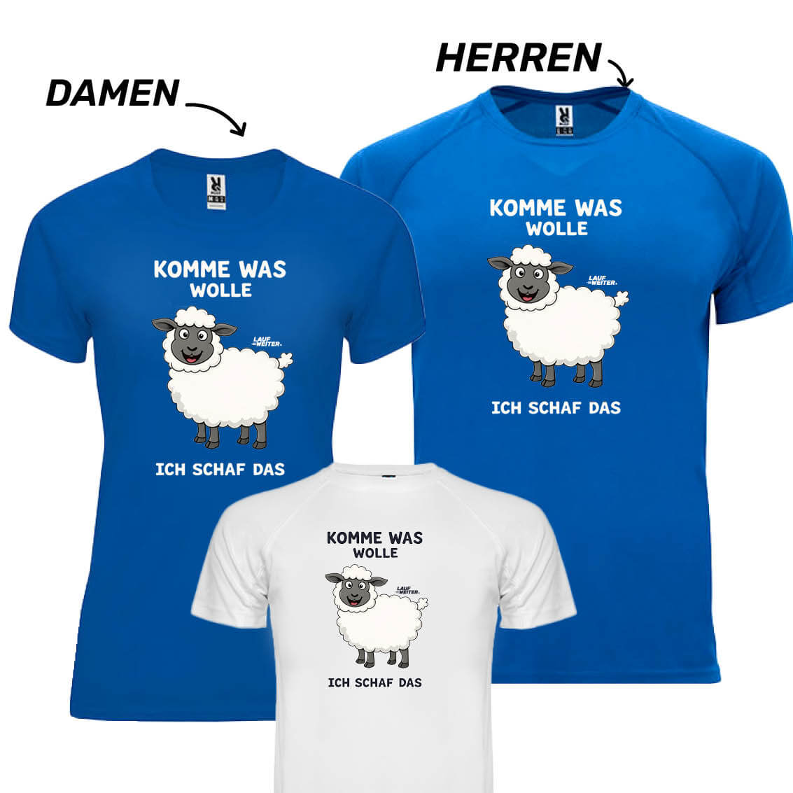 LAUF WEITER Schaf Run T-Shirts