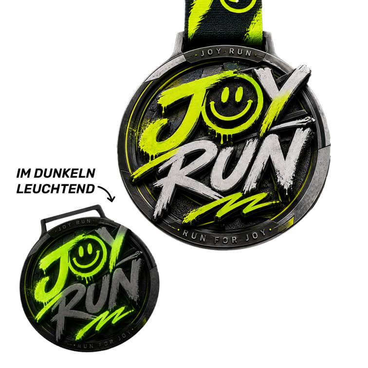 LAUF WEITER Day of Joy Run Medaille