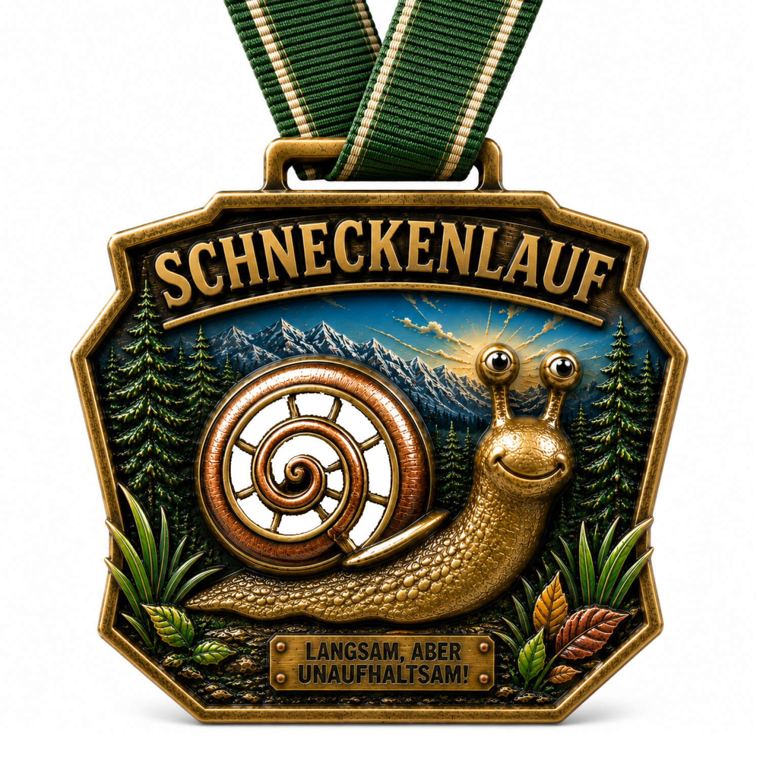 LAUF WEITER Schneckenlauf Medaille