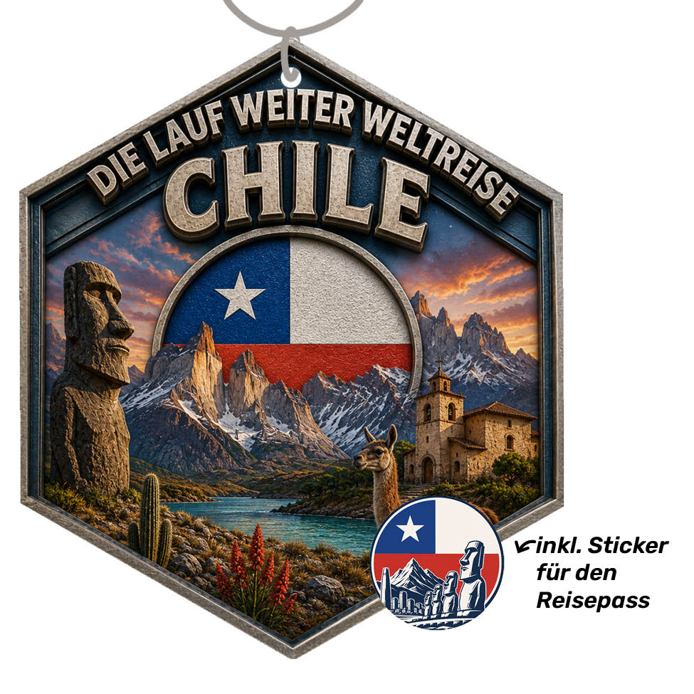 LAUF WEITER Chile Medaille