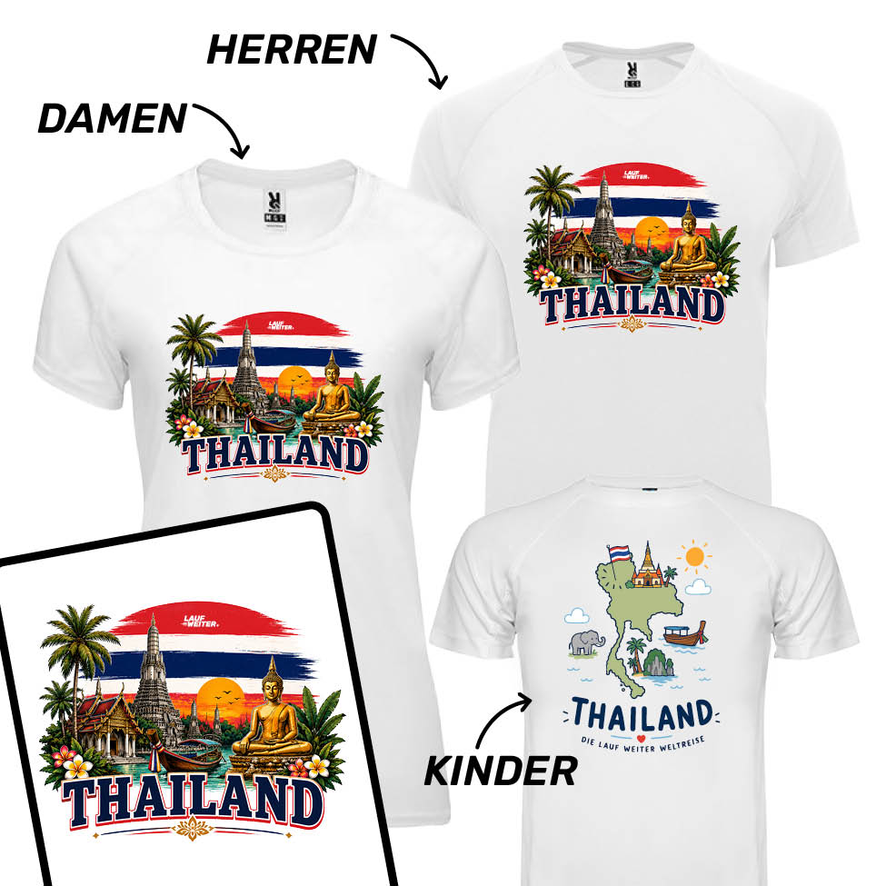 LAUF WEITER Thailand T-Shirts