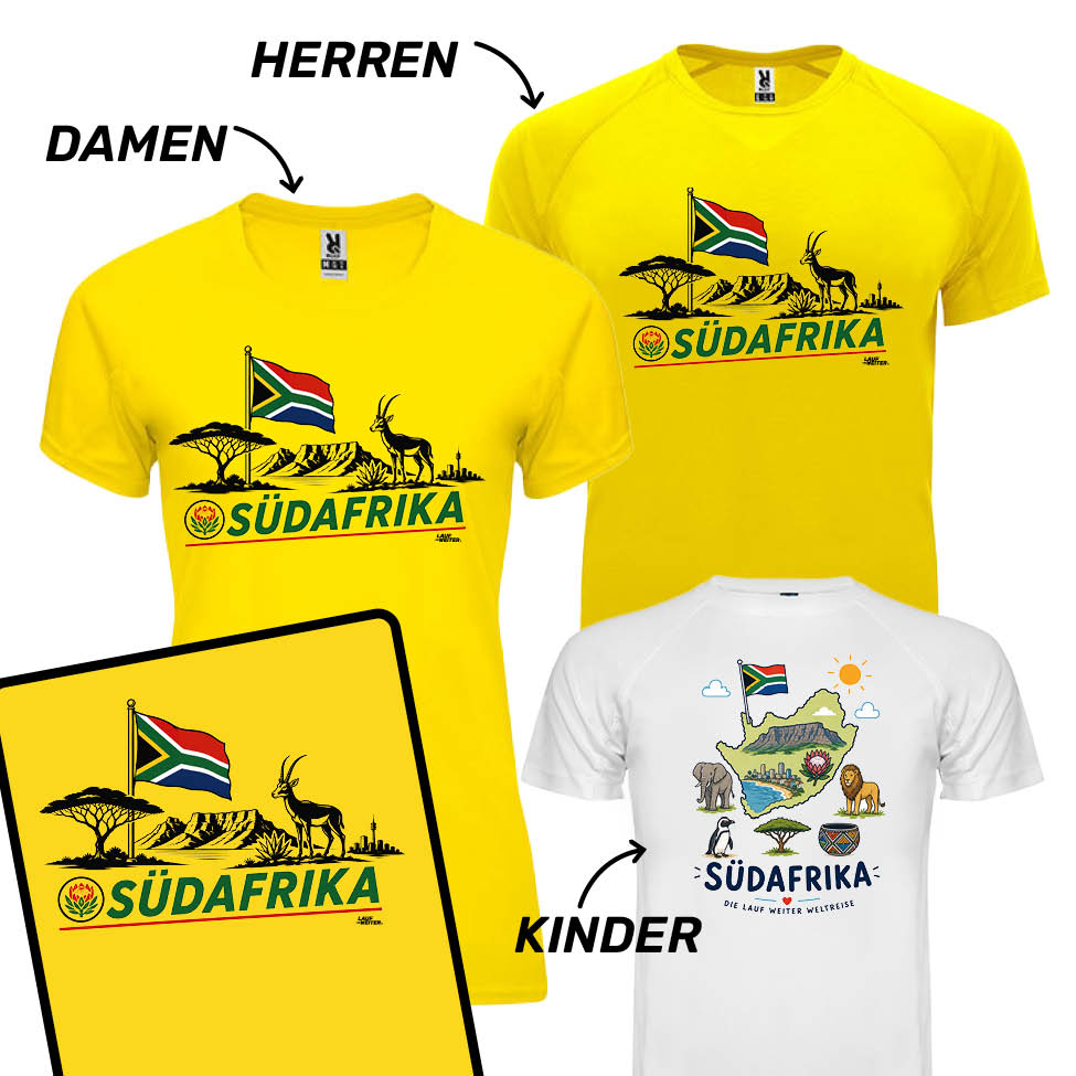LAUF WEITER S&uuml;dafrika T-Shirts