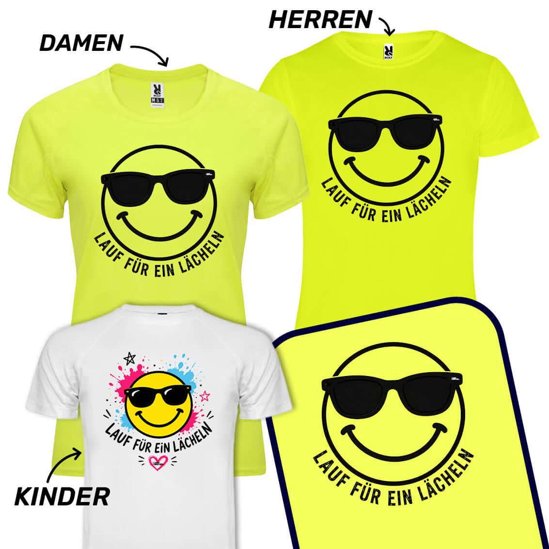 LAUF WEITER Smile Run T-Shirts