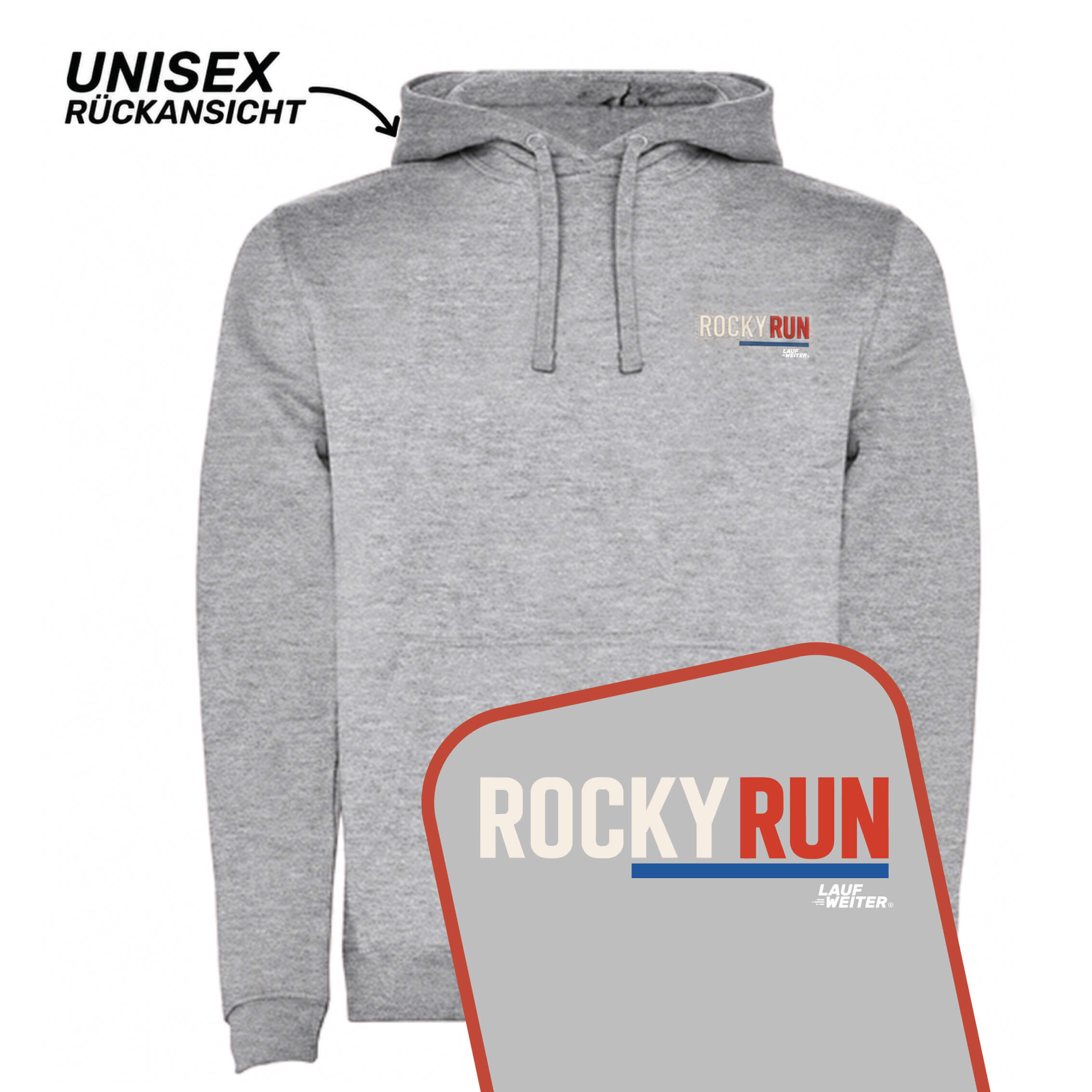 LAUF WEITER Rocky Run Hoodie