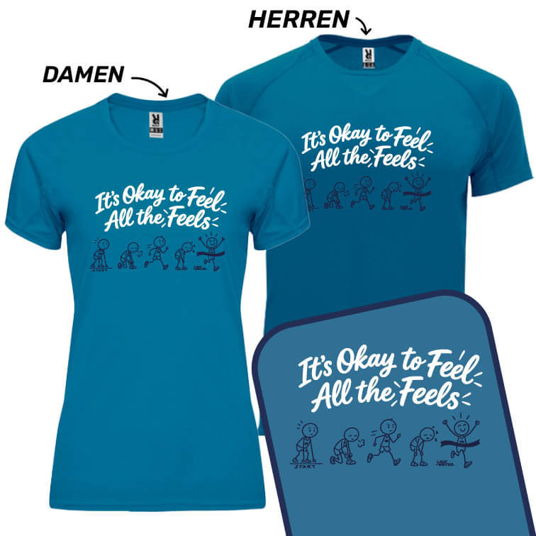LAUF WEITER Run for Mental Health T-Shirts