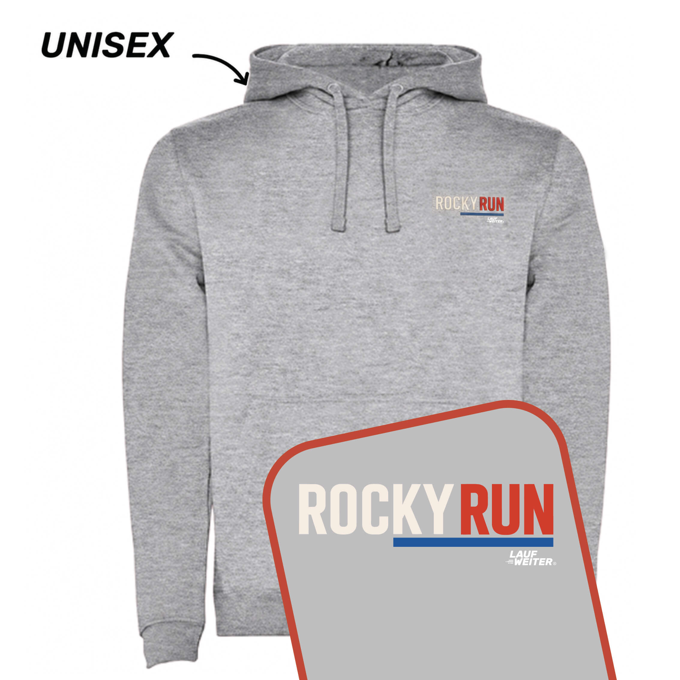 LAUF WEITER Rocky Run Hoodie