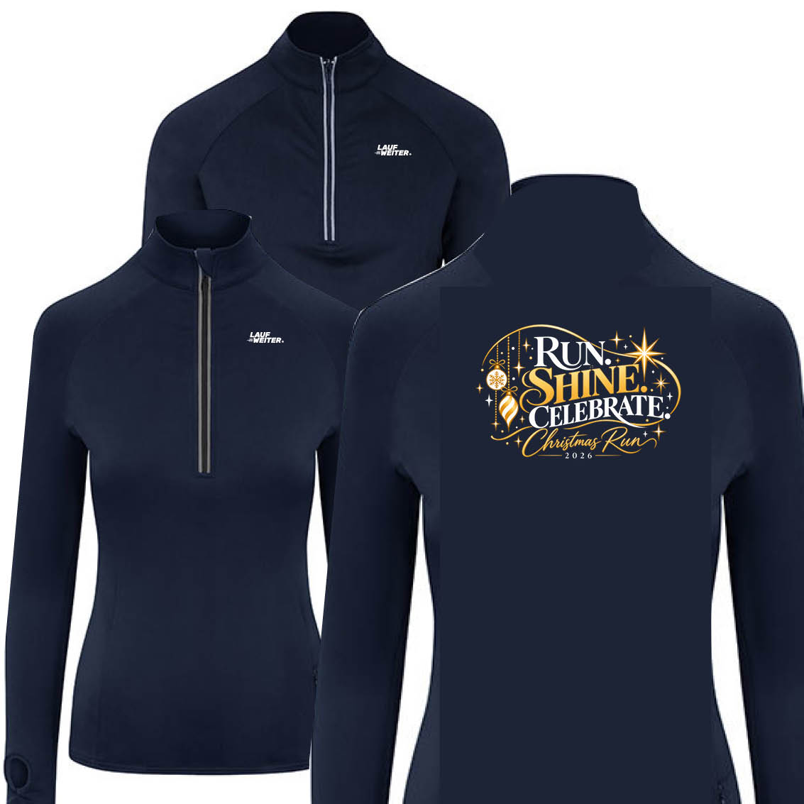 LAUF WEITER Christmas Run 2026 Longsleeve