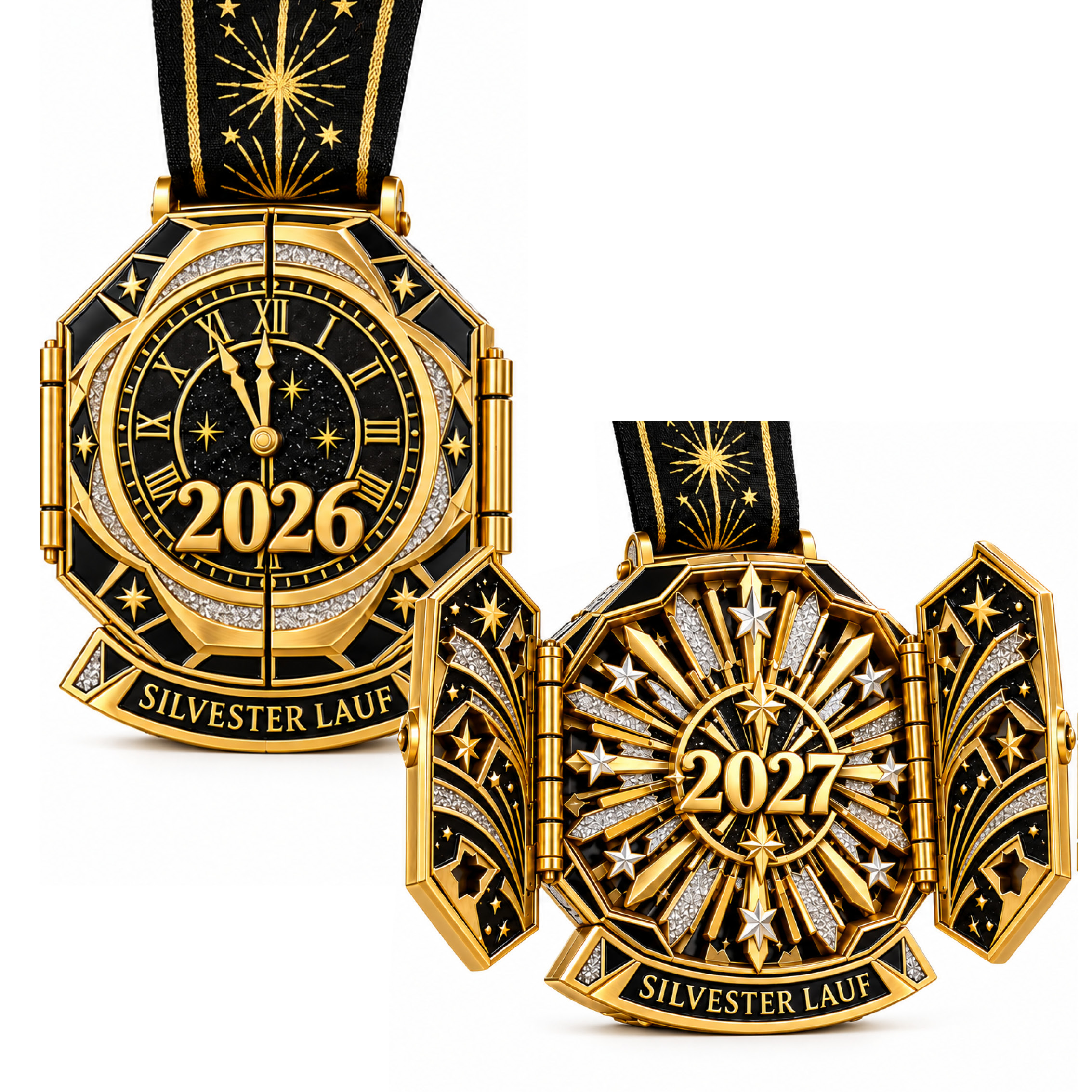 LAUF WEITER Silvesterlauf Medaille